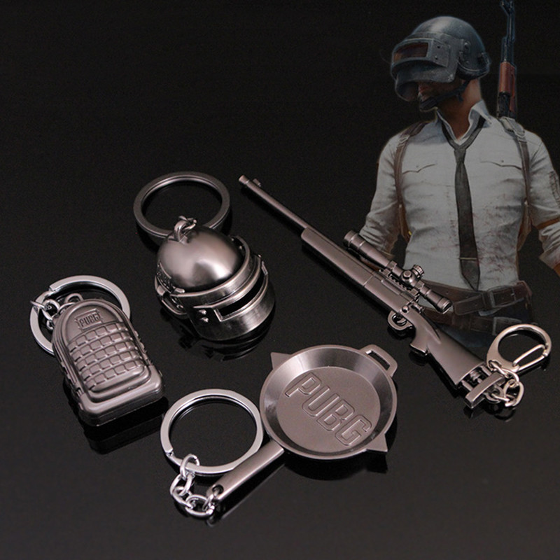 pubg helmet keychain